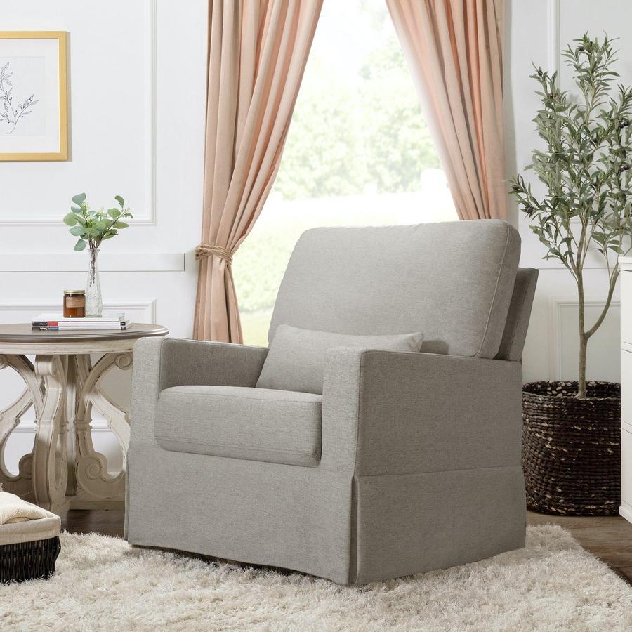 Namesake Crawford Pillowback Comfort Swivel Glider Baby Grand