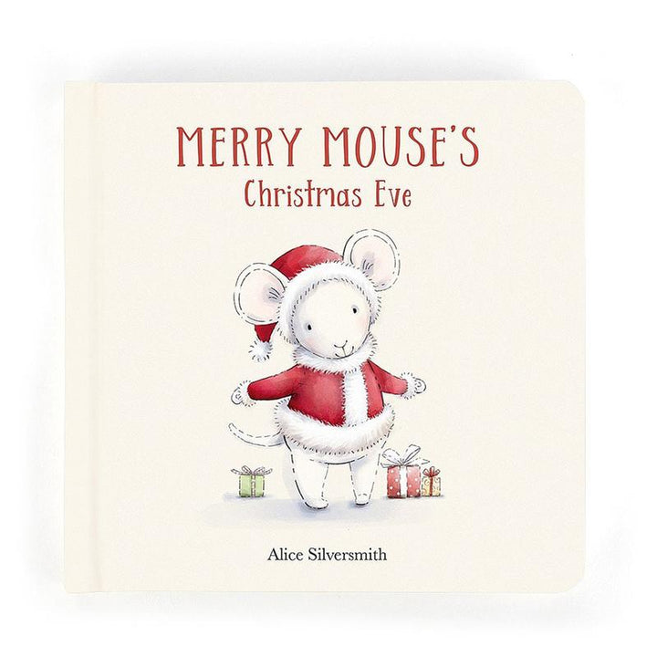 Jellycat Merry Mouse Christmas Eve Board Book