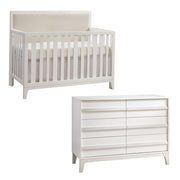 Natart Kyoto 2 Piece Set Crib & Double Dresser