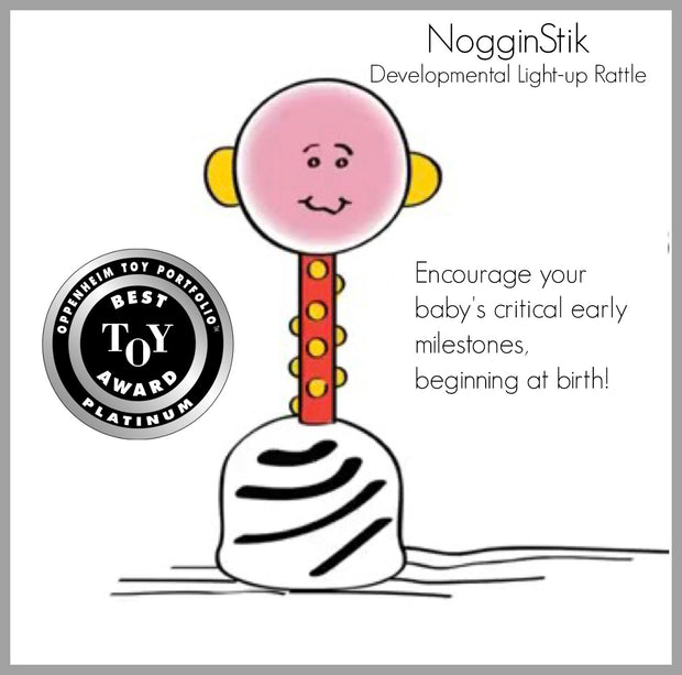 NogginStik Light-Up Rattle