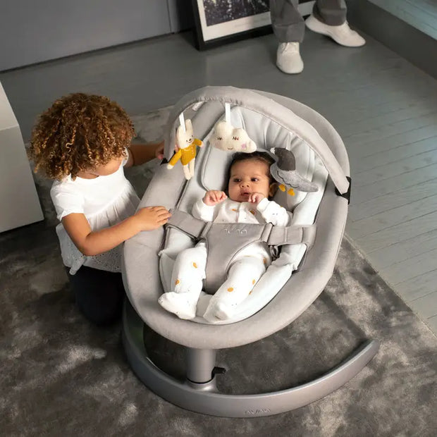 Nuna LEAF Grow Swing with Toy Bar Baby Grand