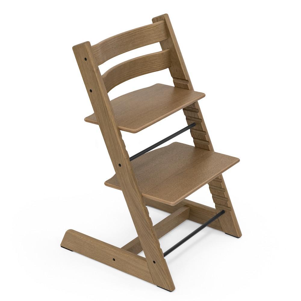 Stokke Tripp Trapp Natural Oak Wood Baby & Toddler High Chair +