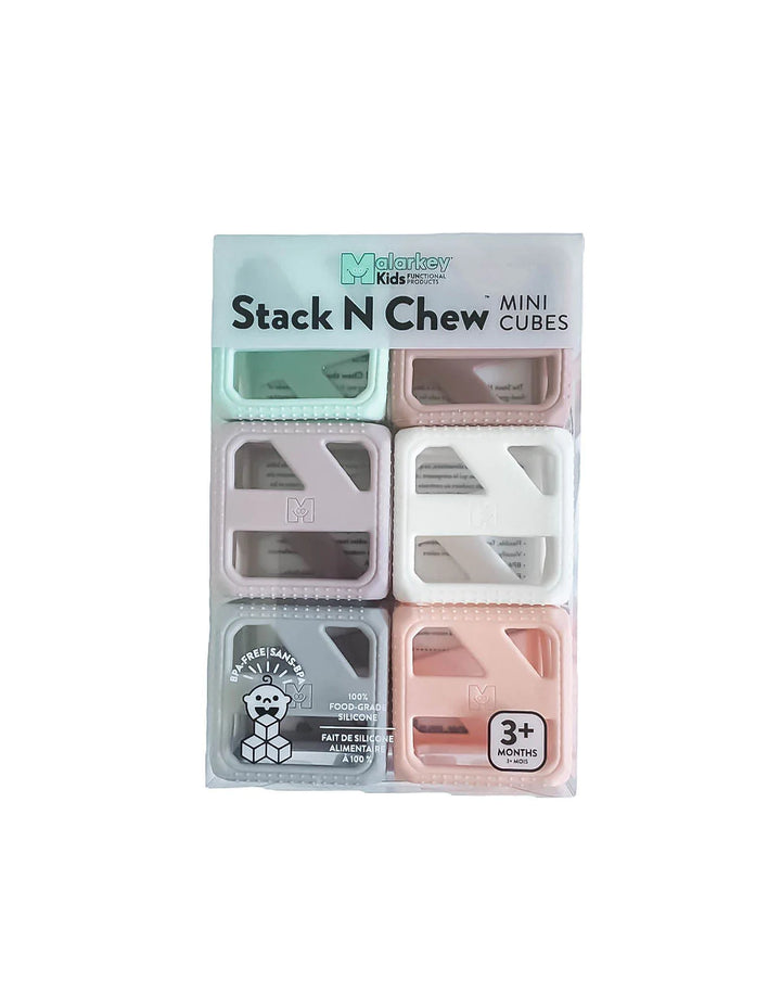 Malarkey Kids Stack N Chew Mini Cubes