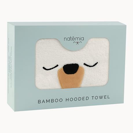 Natemia Bamboo Polar Bear Hooded Towel