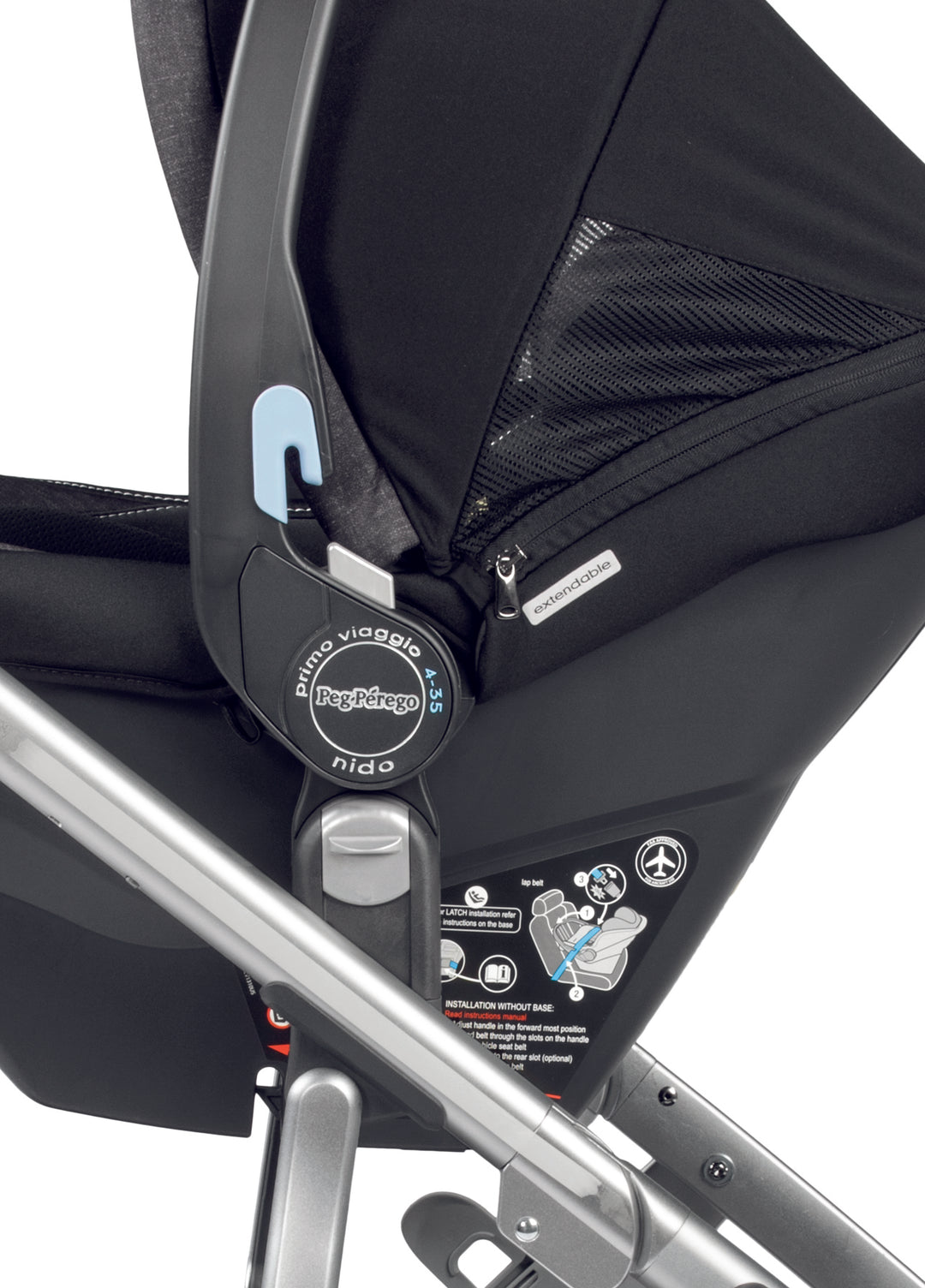 Peg Perego Primo Viaggio 4/35 Car Seat Adapter for UppaBaby Strollers