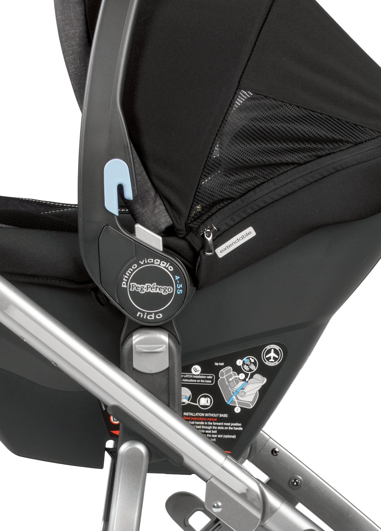 uppababy latch Peg Perego Primo Viaggio 4/35 Car Seat Adapter for UppaBaby Strollers – Baby Grand