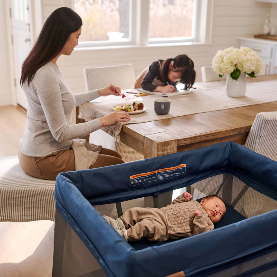 Playard with sale bassinet