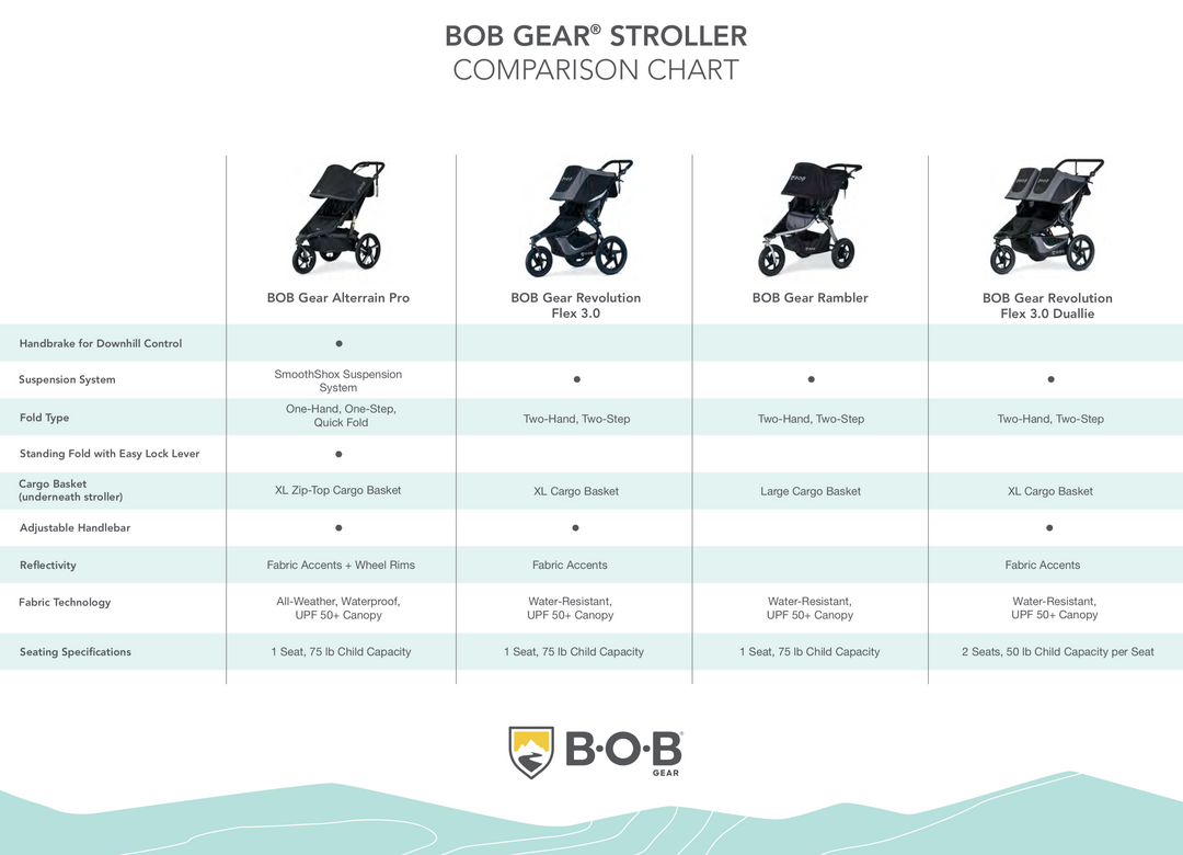 BOB Revolution Flex 3.0 Duallie Jogging Stroller