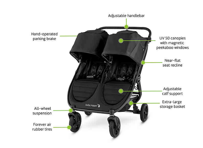 City select double stroller gt on sale