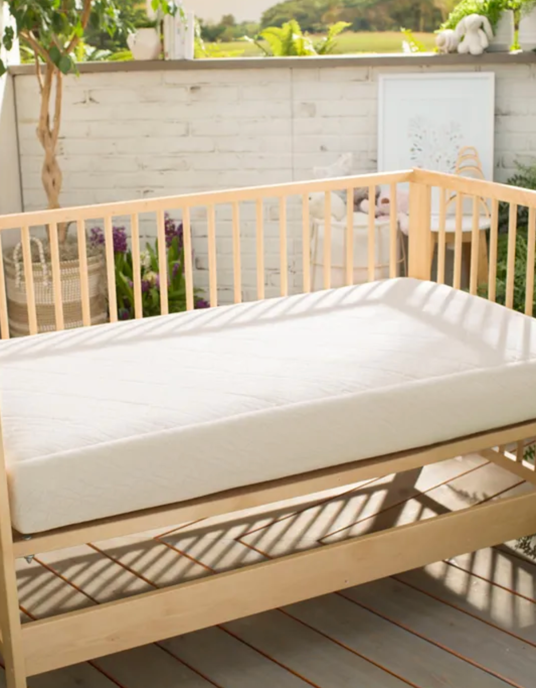 Naturepedic Organic Breathable Ultra 2-Stage Baby Crib Mattress (MC47)