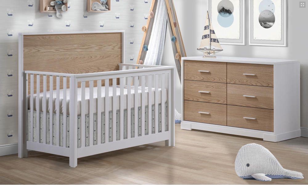 Nest Vibe Crib and Dresser Collection