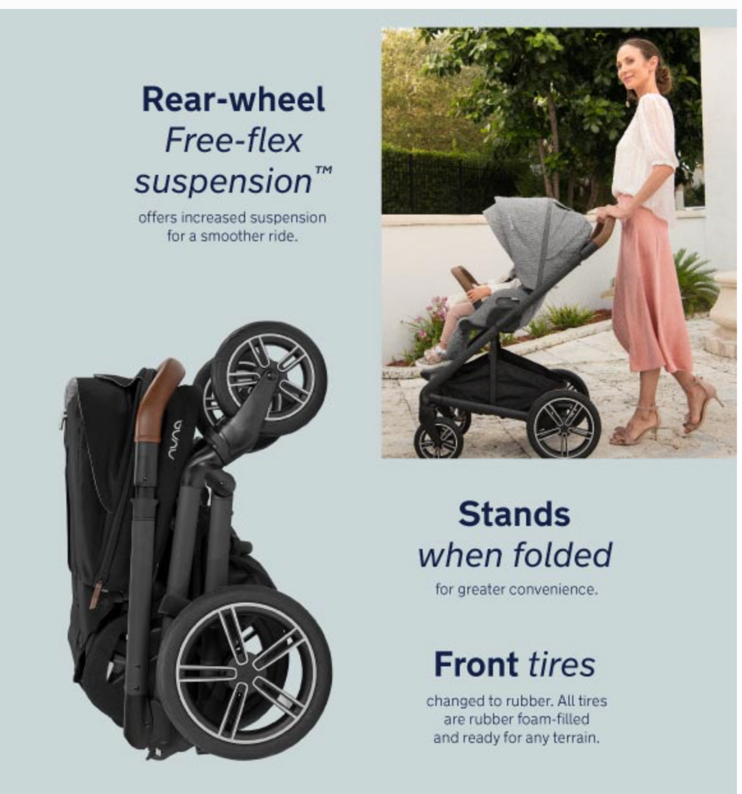 Nuna mixx stroller dimensions online