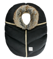 7AM Enfant Faux Fur Car Seat Cocoon