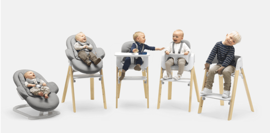 Stokke Steps High Chair Bundle Complete Baby Grand