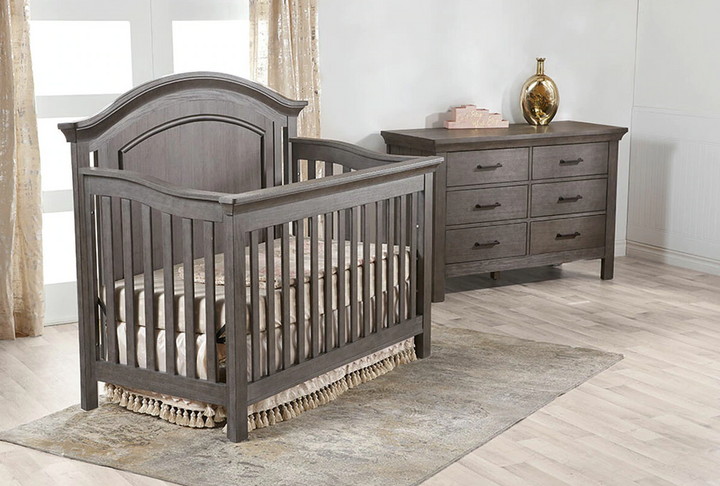 Pali Como Curved Top Forever Crib