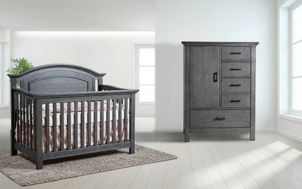 Pali Como Curved Top Forever Crib