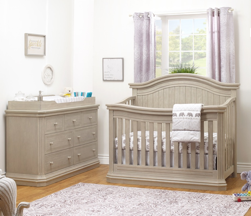 Sorelle Vista Elite Crib and Dresser Set Baby Grand