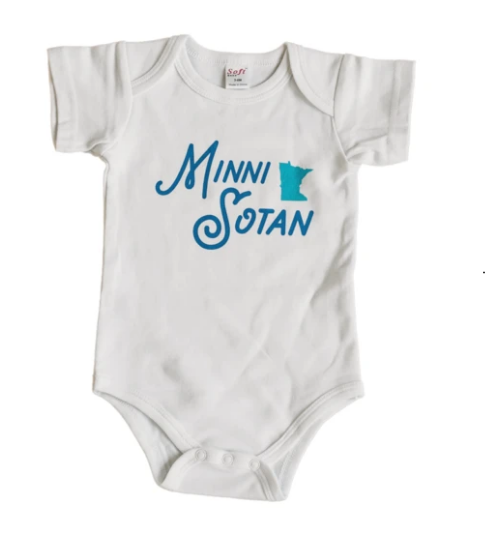 Minni-Sotan Baby Bodysuit