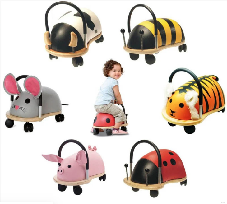 Ladybug ride on deals toy