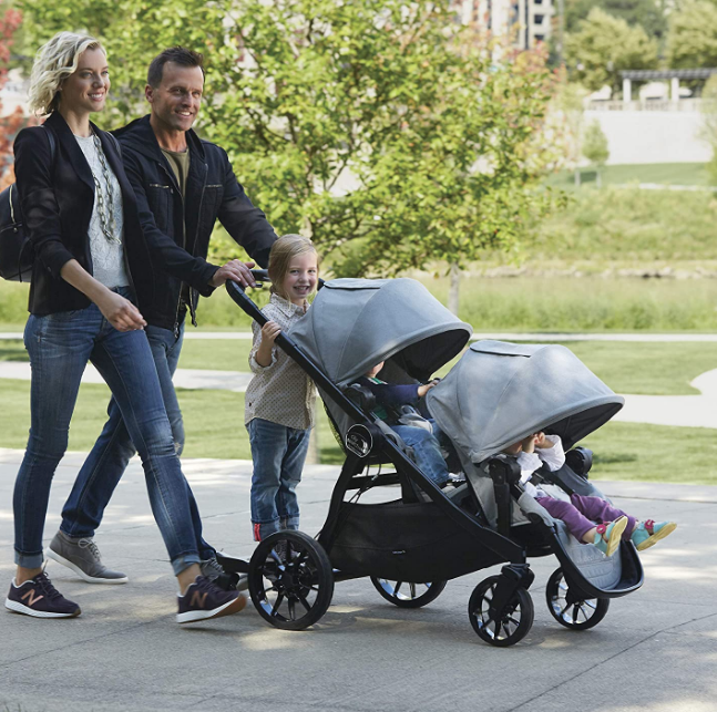 City mini double stroller standing board best sale