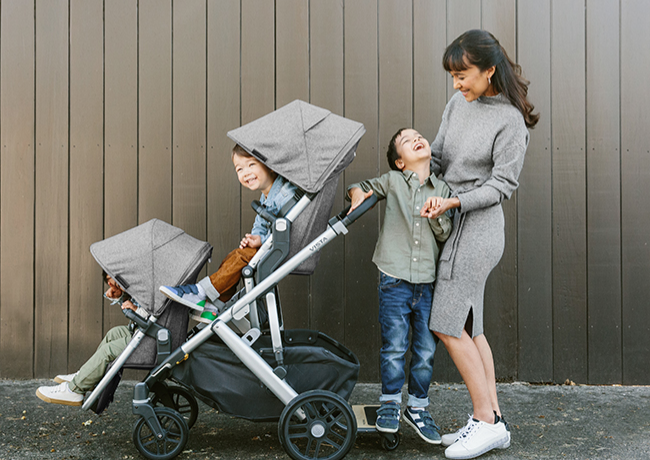 UPPAbaby Vista V2 Piggyback Ride Along Board Baby Grand