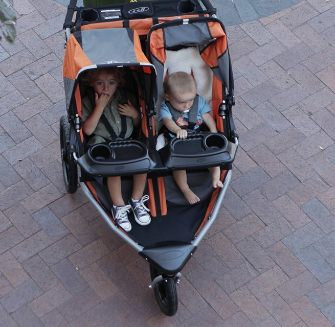 bob double jogging stroller snack tray Bob Snack Tray for Duallie Jogging Strollers – Baby Grand