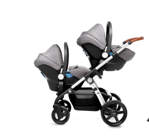 Wave Double Stroller from Silver Cross