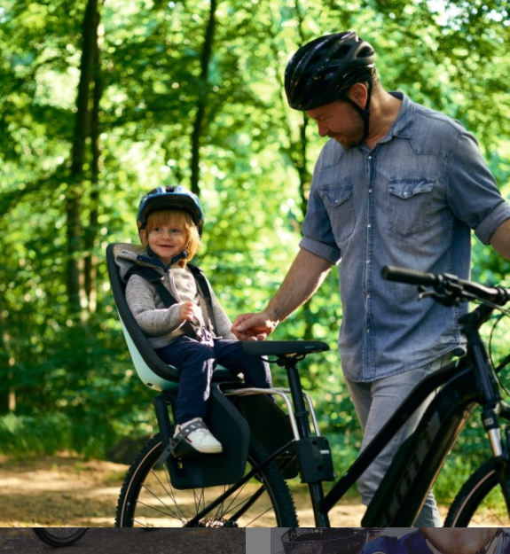 Thule Yepp Nexxt Maxi Rack Mounted Child Bike Seat Baby Grand