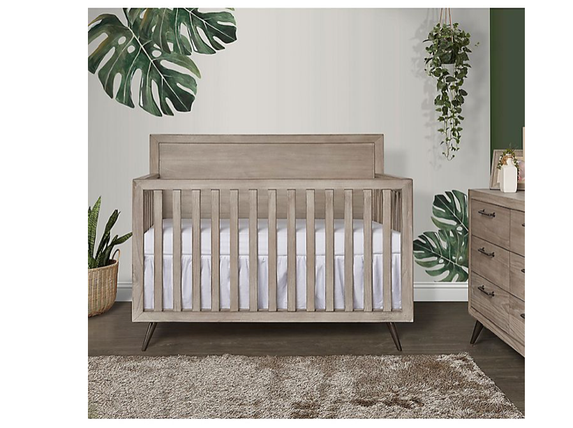 Mid Century 4 1 Convertible Crib Baby Grand