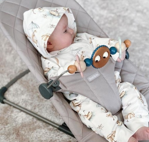 Baby Bjorn Babysitter Balance Wood Toy Bar Baby Grand