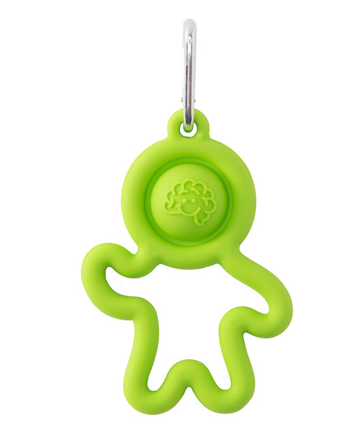 Fat Brain Toys Dimpl Clutch Sensory Toy on a Key Ring
