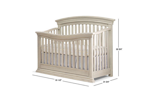 Sorelle Monterey Convertible Crib - Grey