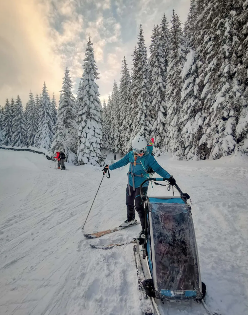 Thule chariot winter sale