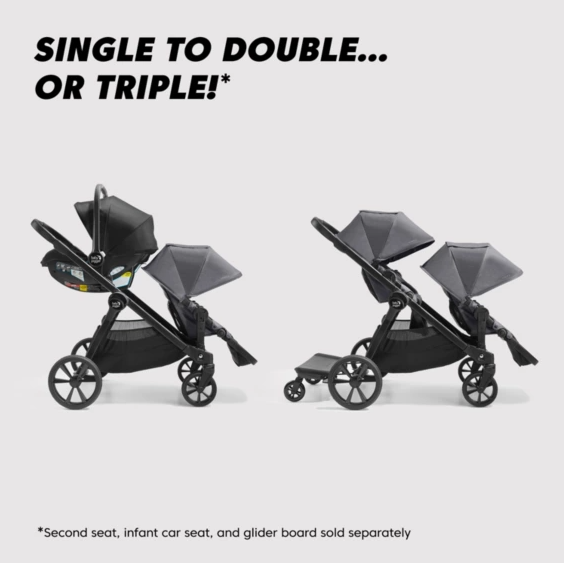 Baby Jogger City Select 2 Convertible Stroller Baby Grand