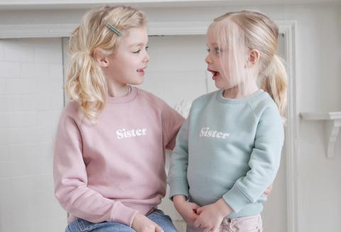 Matching sister online sweatshirts