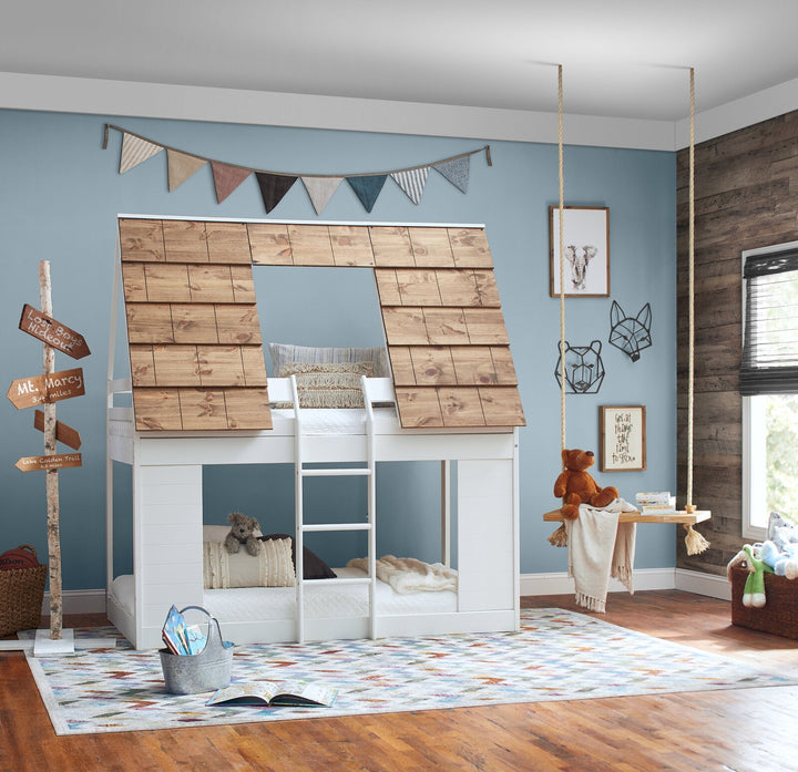 Cabin Bunk Bed Twin over Twin