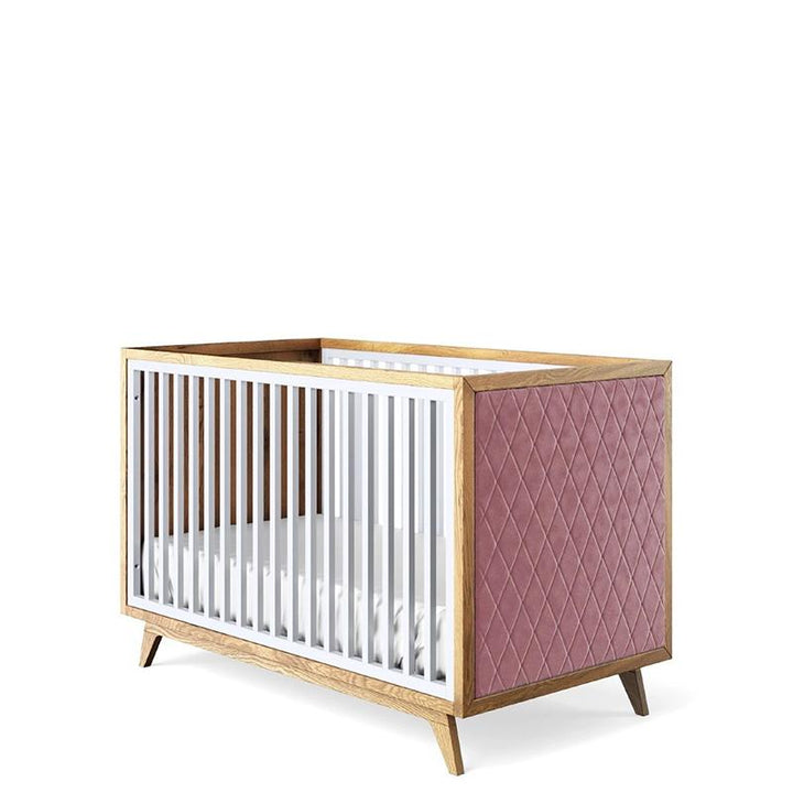 Romina Uptown Classic Crib with Tufted Panels