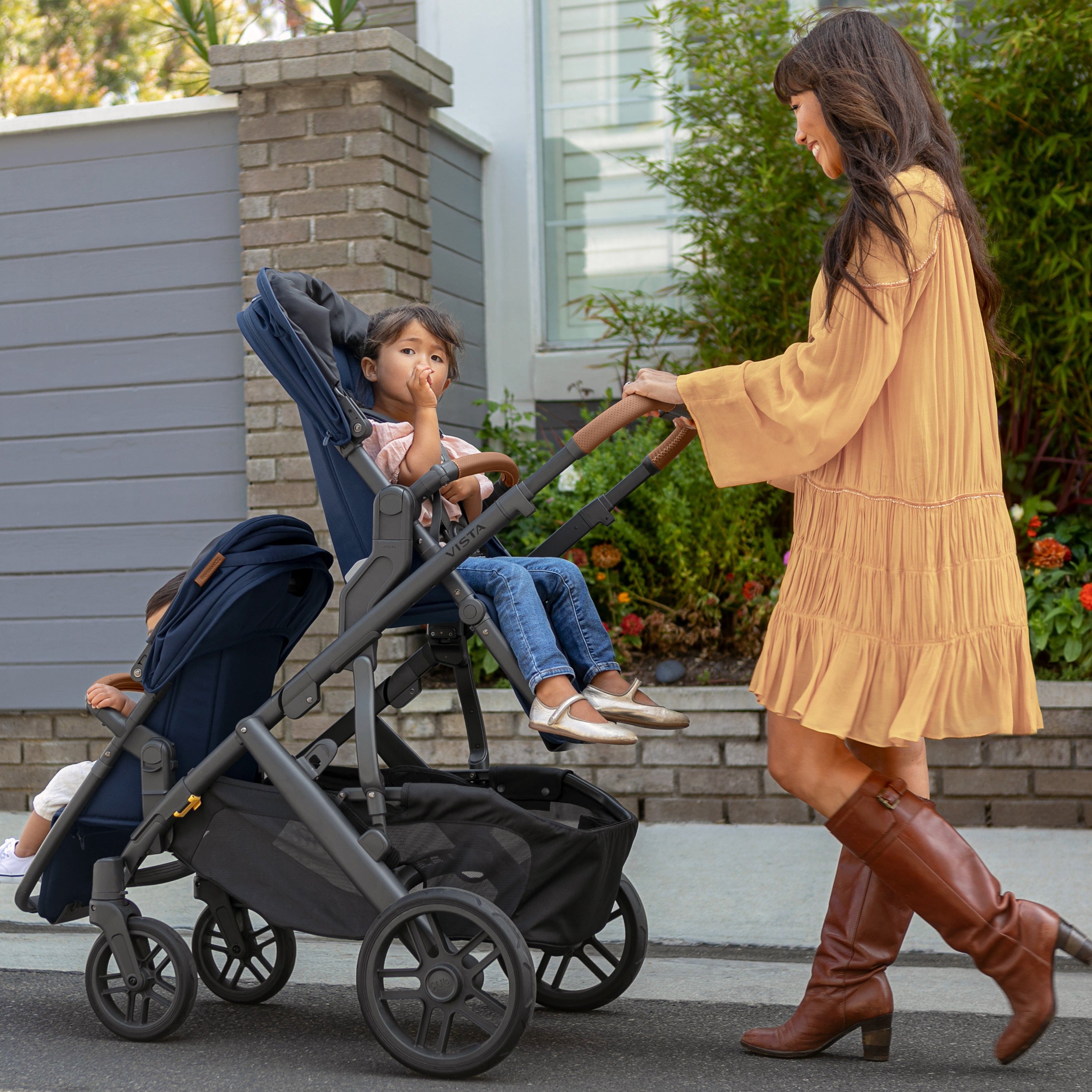 Uppa vista sales double pram