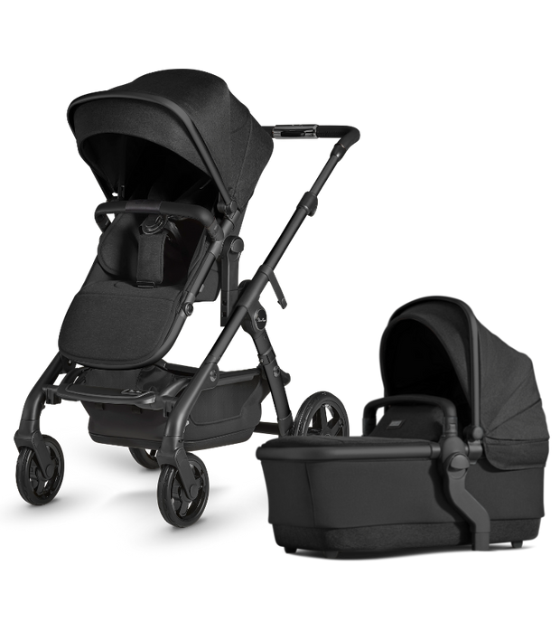 Silver Cross Wave Stroller Single to Double Baby Grand