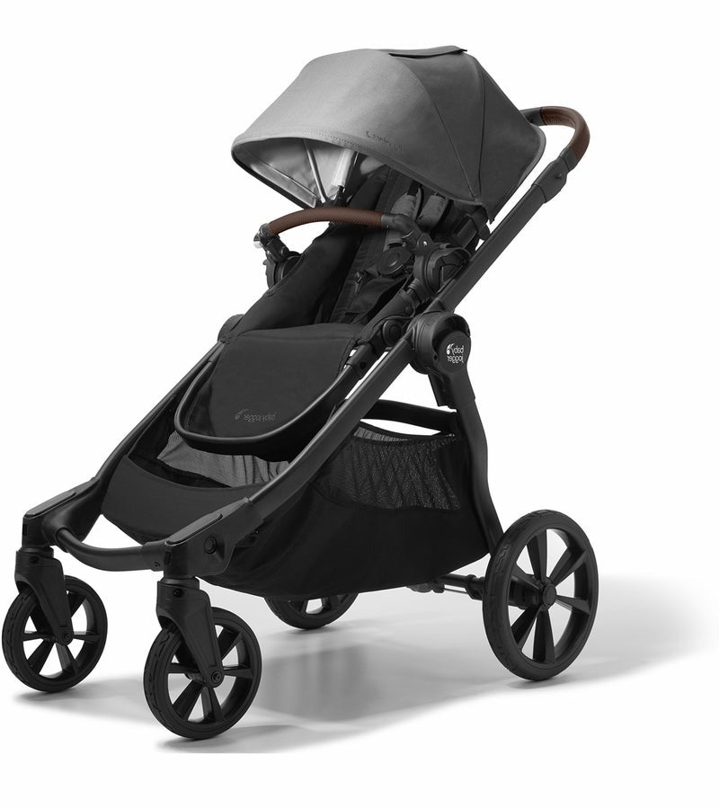 Baby Jogger City Select Convertible Single to Double Stroller Eco