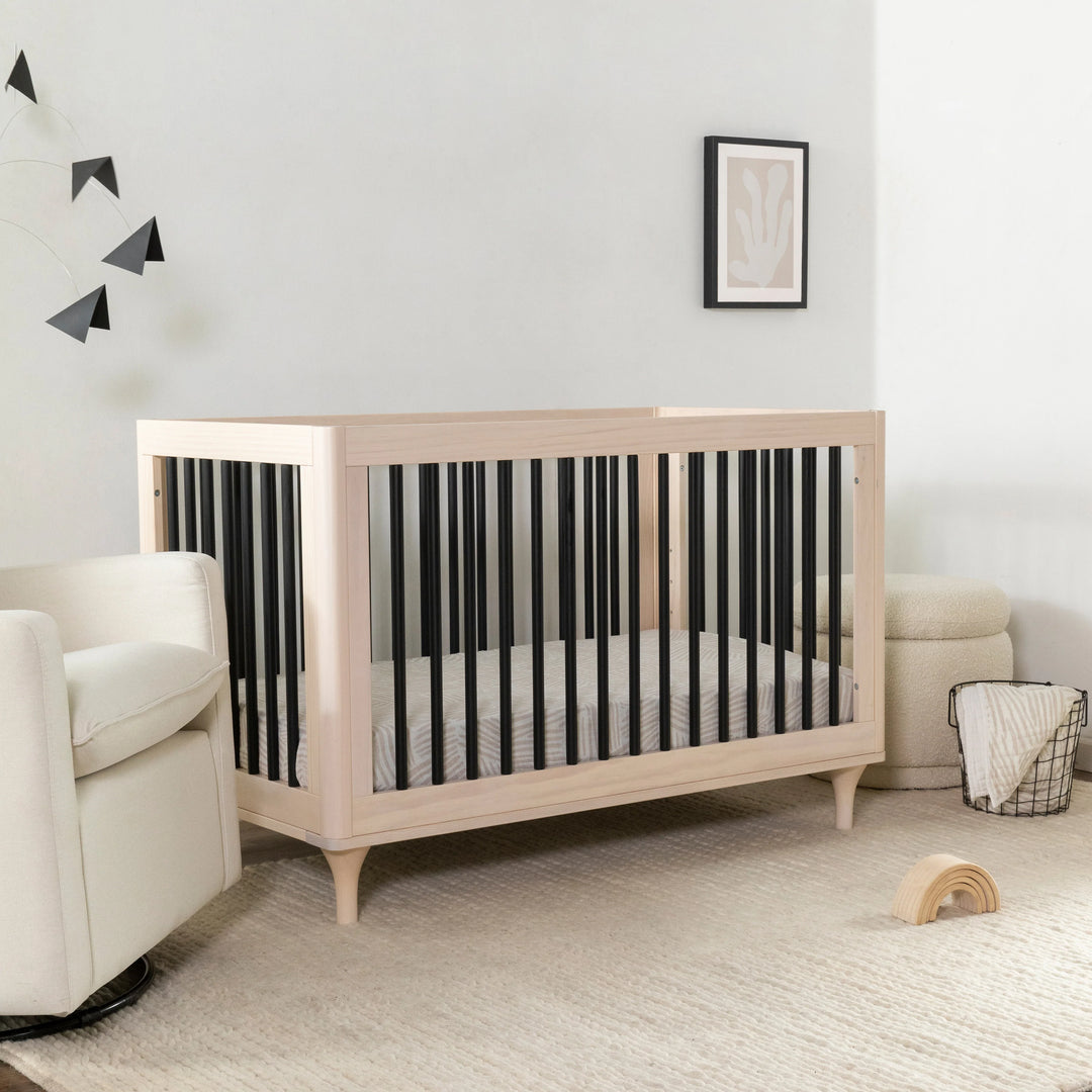 Babyletto top black crib