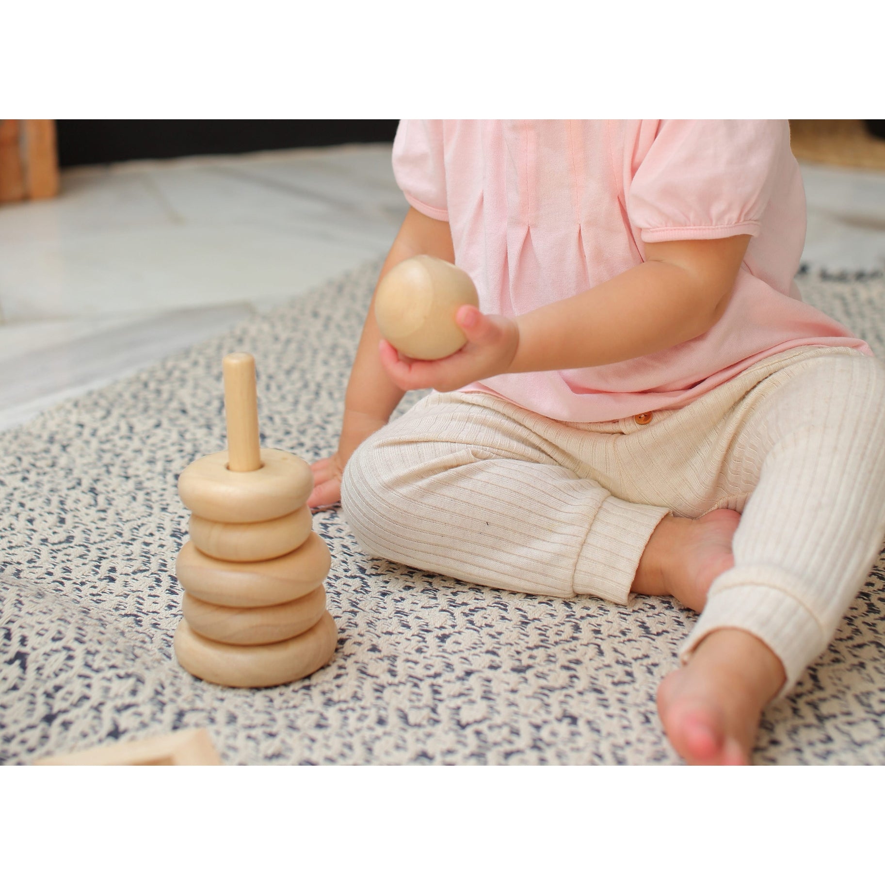 Plan toys cheap first stacking ring