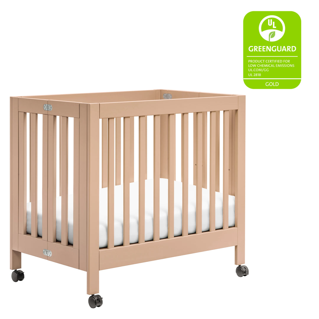 Babyletto origami mini crib top used