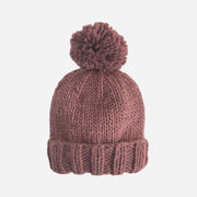 Blueberry Hill Mauve Classic Pom Hat