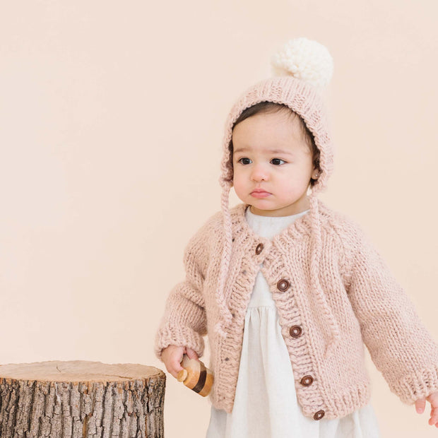 Blueberry Blush Ari Knit Bonnet