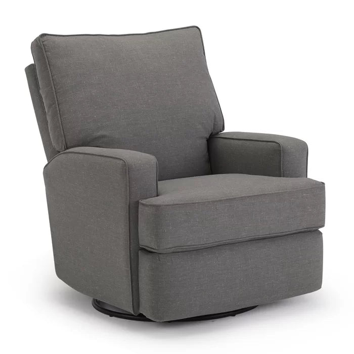Best Chairs Kersey - Glider Manual Recliner - Charcoal
