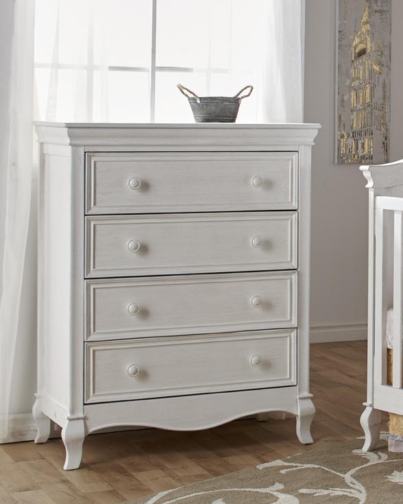 Pali Diamante 4-Drawer Dresser – Baby Grand Pali Diamante 4-Drawer Dresser – Baby Grand