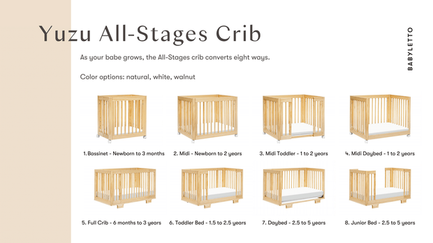 Babyletto Yuzu 8-1 Convertible Crib