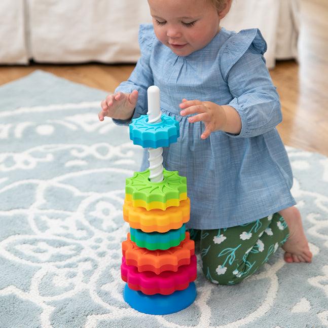 Spinagain stacking hot sale toy