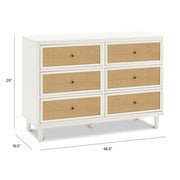 Namesake Marin Double Dresser with Cane